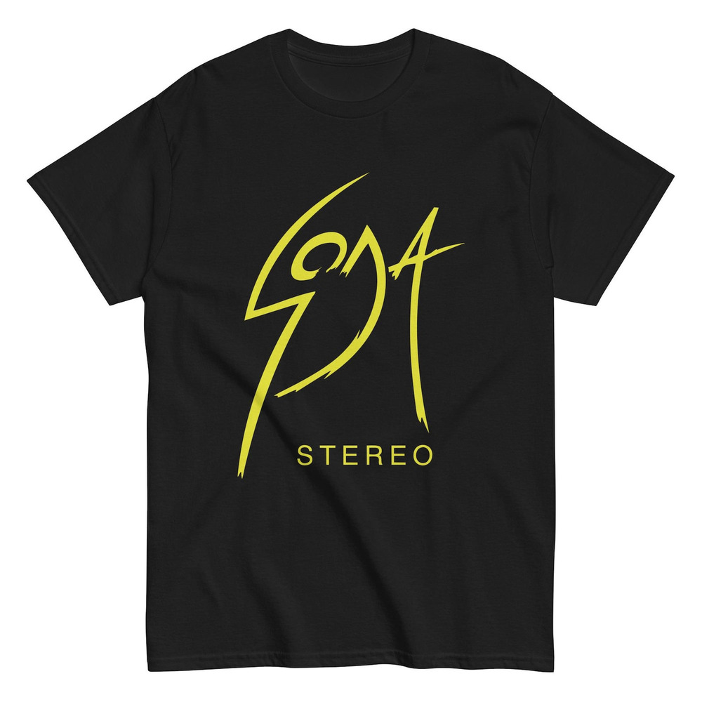 Soda Stereo Tee Black
